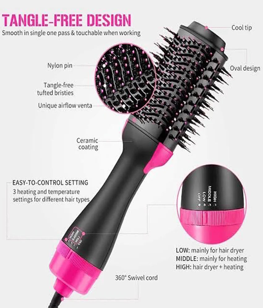 One Step Hot Air Brush (Dryer + Styler)