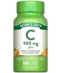 Vitamin C 500mg with Bioflavonoids, Rose Hips