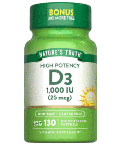 Nature's Truth Vitamin D3 1000 IU (25 mcg)