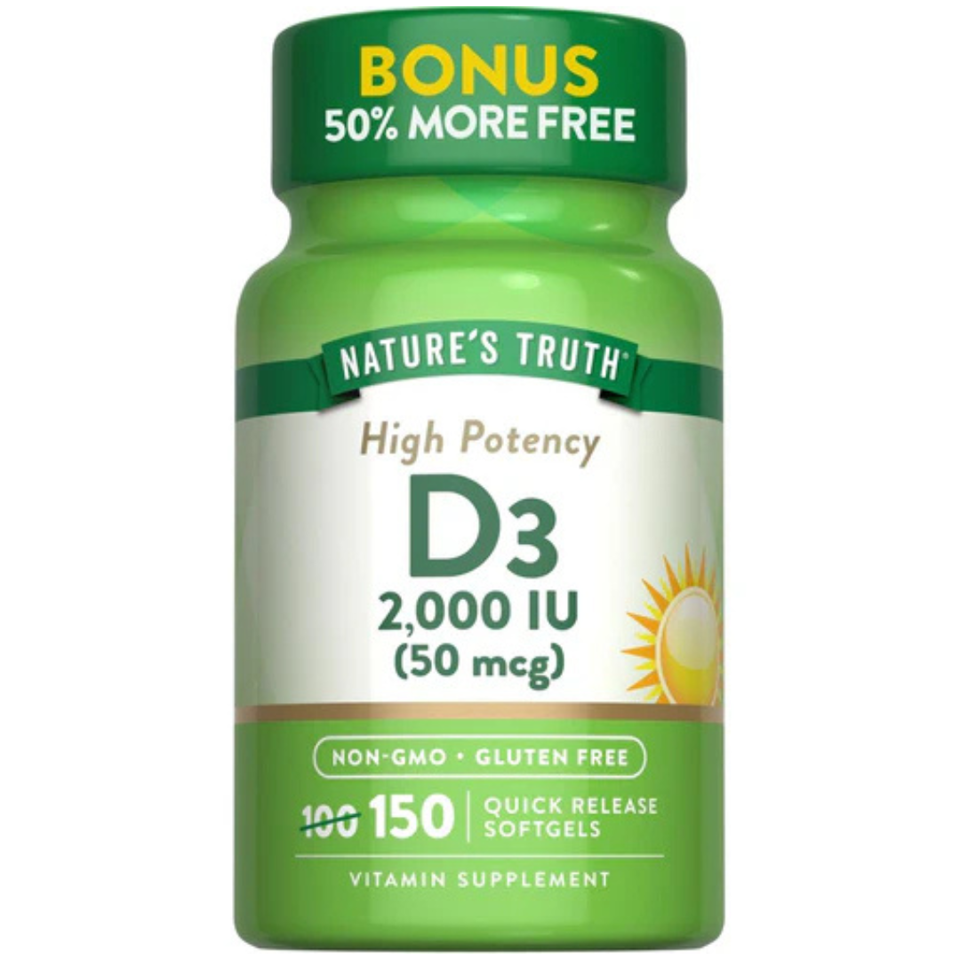 Vitamin-D3 2,000 IU - Nature's Truth