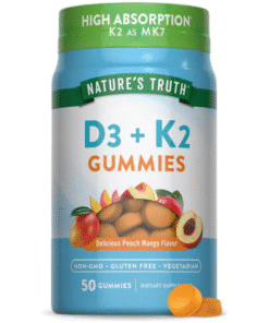 Vitamin D3 and K2 Gummies Nature's Truth