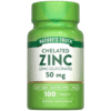 Zinc Gluconate 50 mg, 100 Cts - Nature's Truth