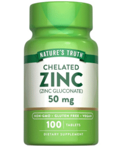 Zinc Gluconate 50 mg, 100 Cts - Nature's Truth