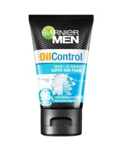Garnier Men Bright + Oil Control Super Duo Foam Facewash