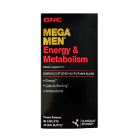 GNC Mega Men Energy & Metabolism 90 Caplets