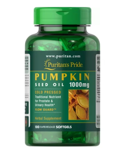 Puritan's Pride Pumpkin Seed Oil 1000 mg