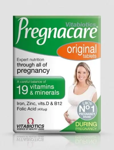 Vitabotics Pregnacare Original 30 Tablets